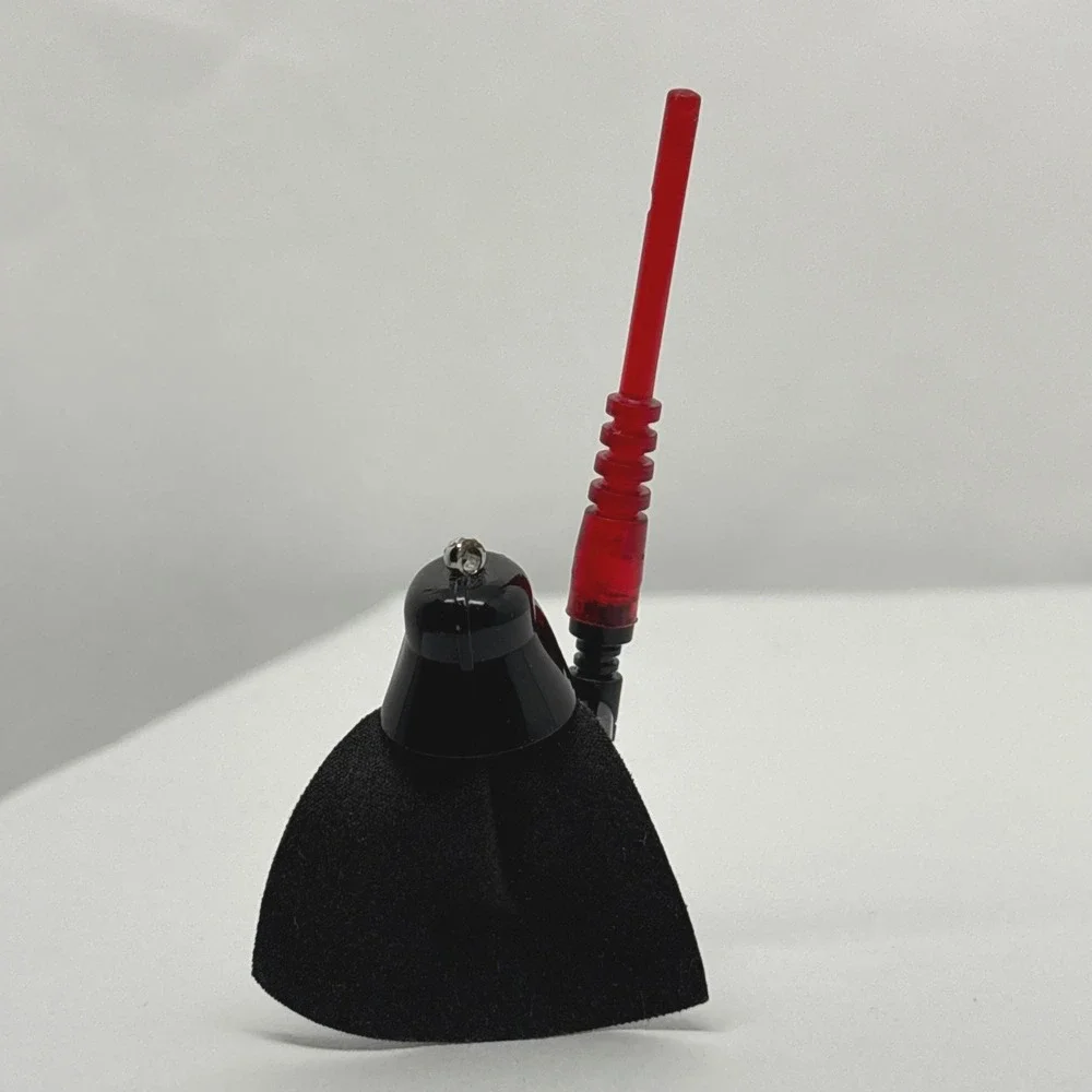 LEGO Star Wars Darth Vader Minifigure Ornament Lightsaber Black Cape Keychain